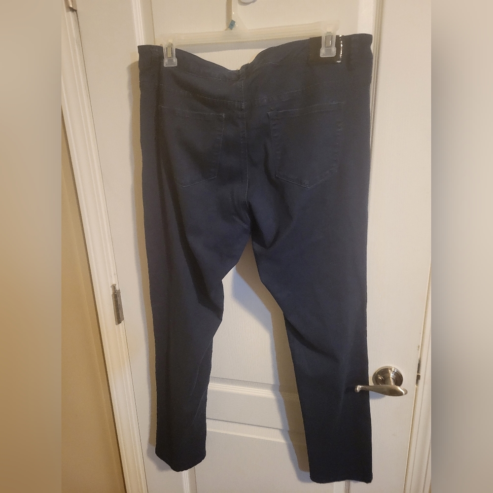 Anne Klien skinny jeans in navy blue 18 w